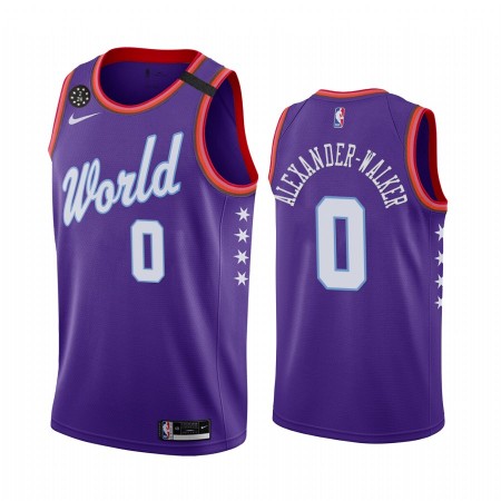 Män New Orleans Pelicans Tröja Nickeil Alexander-Walker 0 Nike 2020 Rising Star Swingman